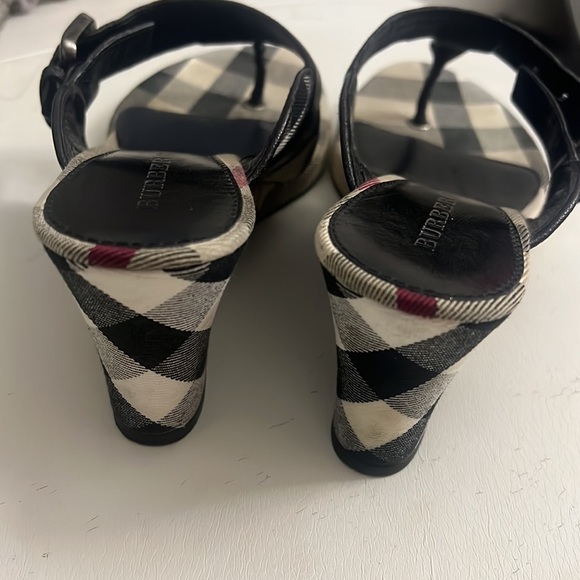 Burberry, wedge sandals in size 40 - Picture 8 of 8